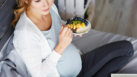 Female eating food