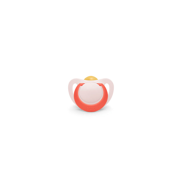 NUK Star Latex Soother 1 Pack- Red - ShopBaby