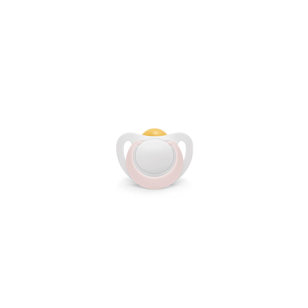 NUK Star Latex Soother 1 Pack- Rose - ShopBaby