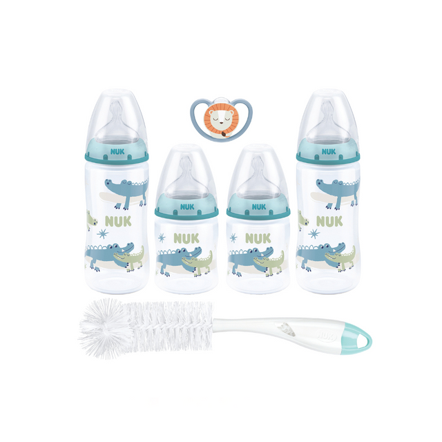 NUK Temperature Control First Choice Glow Starter Pack - Giraffe