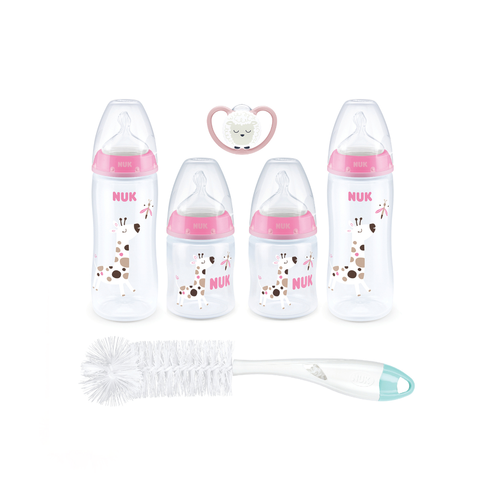 NUK Temperature Control First Choice Glow Starter Pack - Giraffe