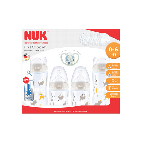 NUK Temperature Control First Choice Glow Starter Pack - Safari