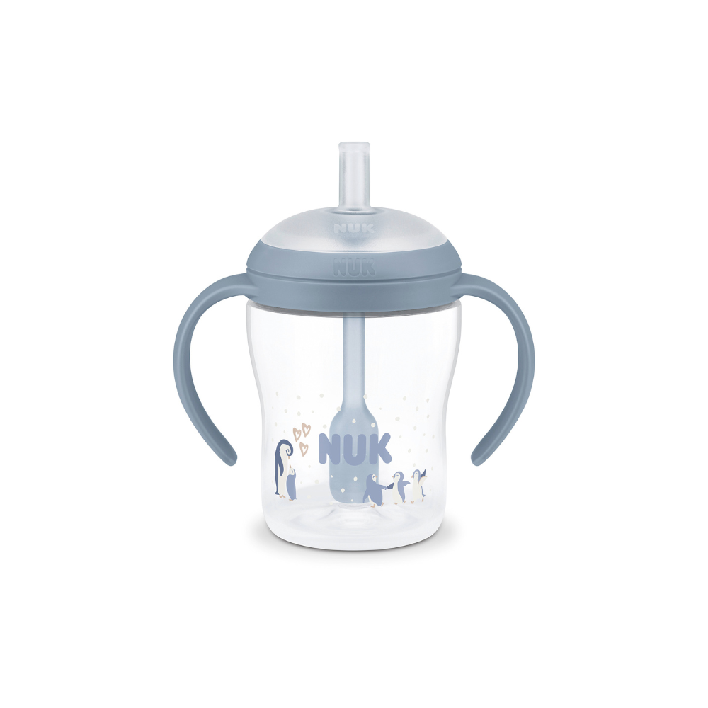 NUK Perfect Match Straw Learner Bottle - Penguin