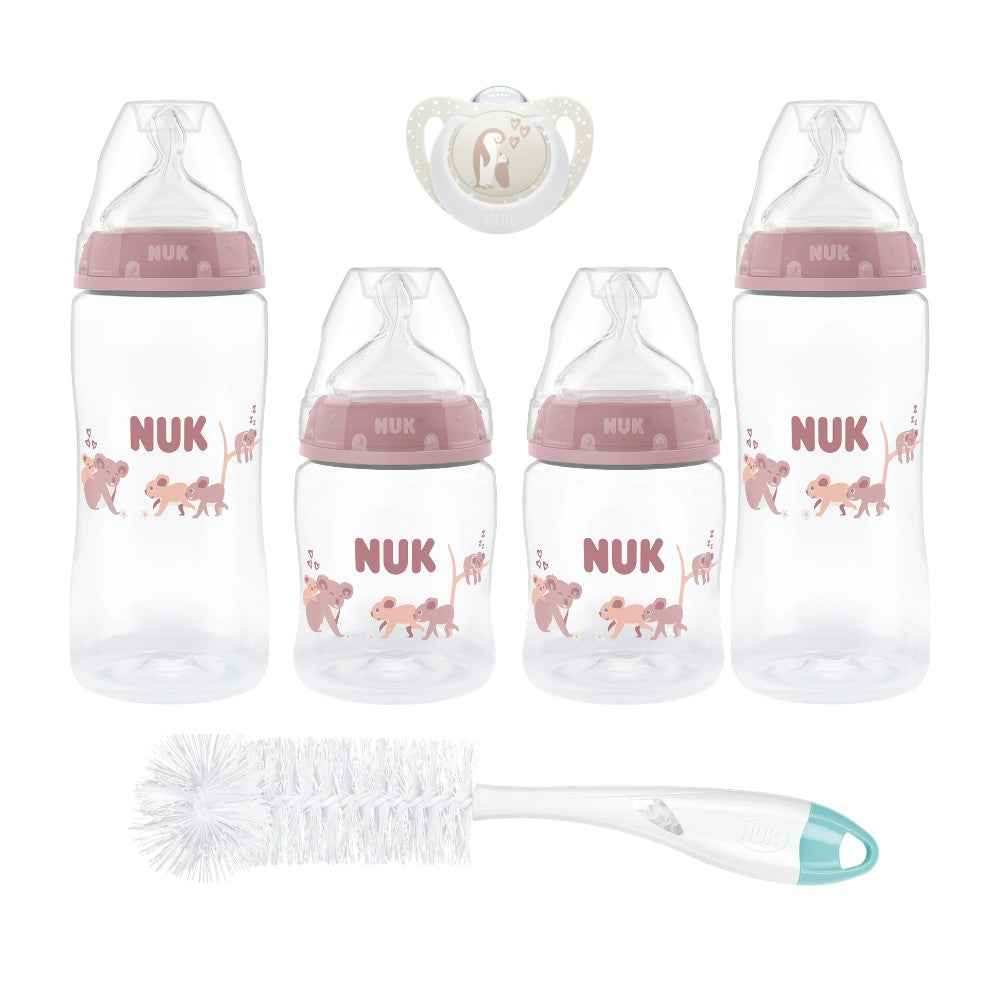 NUK First Choice 4 Bottle Starter Pack - Koala