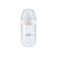 NUK Temperature Control Nature Sense Bottle with Silicone Teat 260ml Medium Hole - Bubbles - Shopbaby