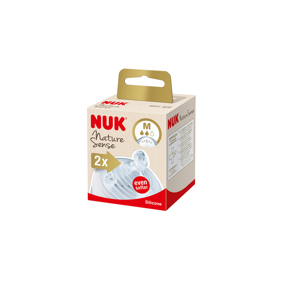 NUK Nature Sense Silicone Anti-Colic Teat