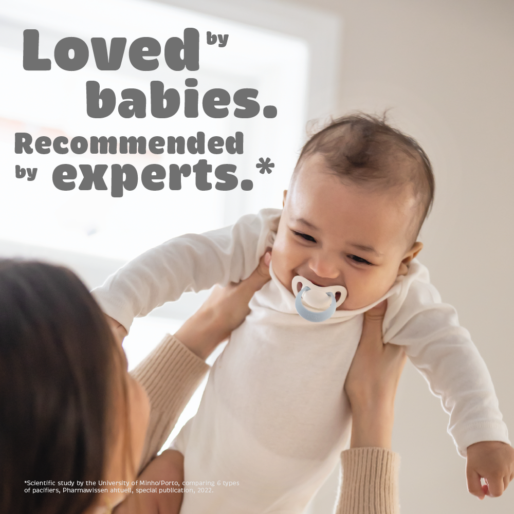 NUK Perfect Match Bottle with soft and flexible silicone teat