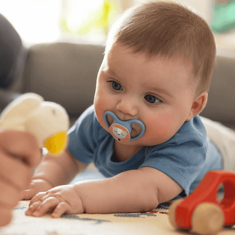 baby with soother