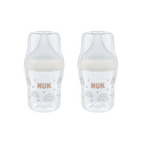 NUK Perfect Match Newborn Set - 150ml Twin Pack Beige/Rainbow
