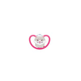 NUK Space Silicone Soother 1 pack - Pink Cat - ShopBaby