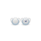 NUK Star Silicone Soother 2 Pack- Blue/Koala - ShopBaby