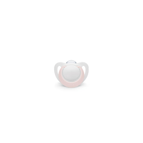 NUK Star Silicone Soother 1 Pack- Rose - ShopBaby