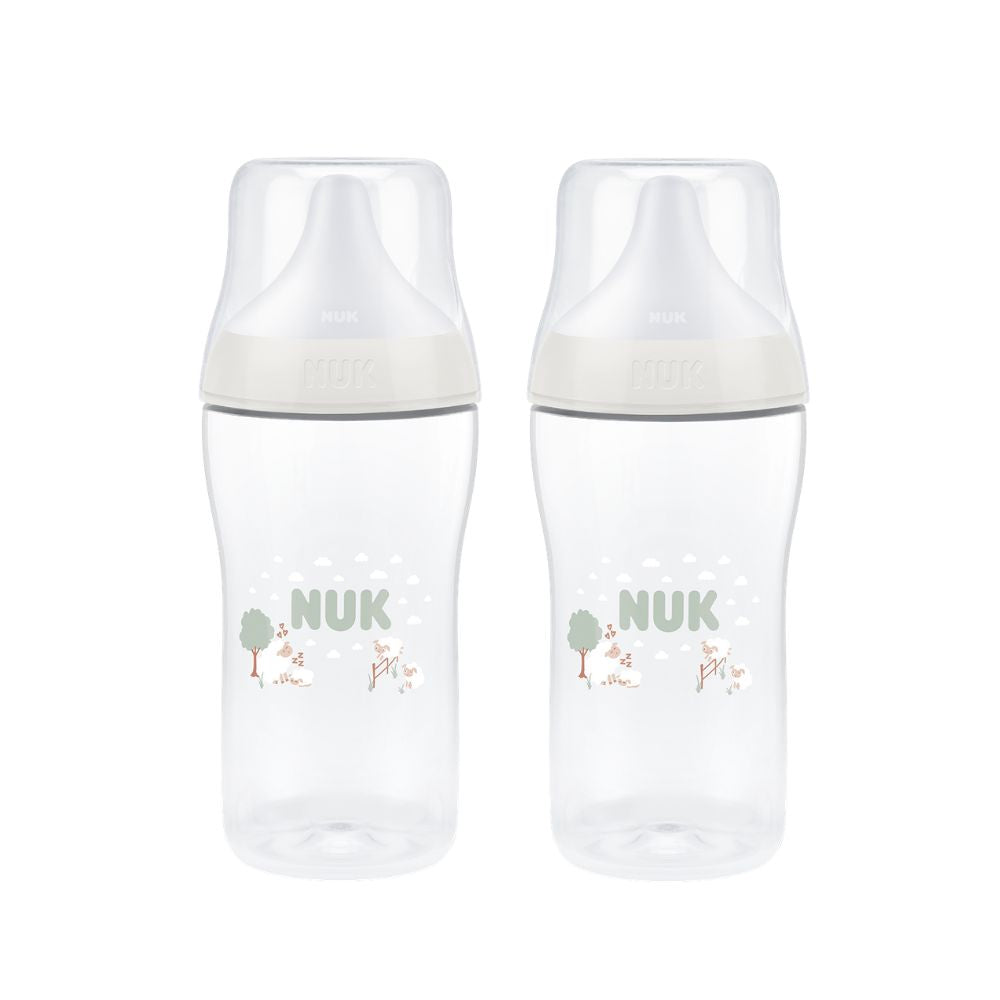 NUK Perfect Match Set - 260ml Twin Pack Sheep