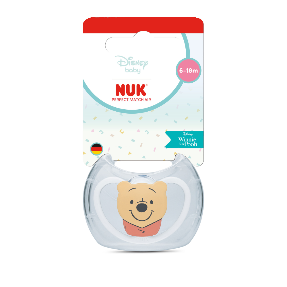 NUK Disney Perfect Match Air Disney Soother Silicone 1 pack - Winnie