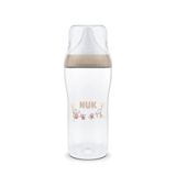 NUK Perfect Match Bottle with Soft and Flexible Silicone Teat 360ml - Monkey