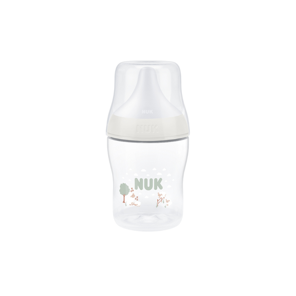 NUK Perfect Match Bottle with Soft and Flexible Silicone Teat 150ml - Sheep