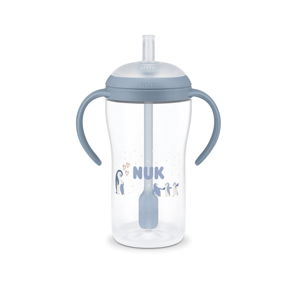 NUK Perfect Match Straw Learner Bottle - Penguin