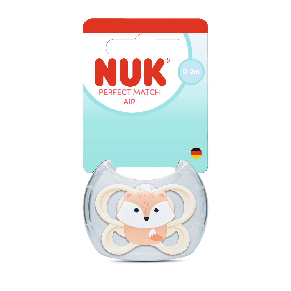 NUK Perfect Match Air Mini Soother 1 pack - Fox