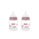 NUK Temperature Control Bottle with Silicone Teat 150ml 2 Pack - Koala