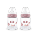 NUK Temperature Control Bottle with Silicone Teat 150ml 2 Pack - Koala