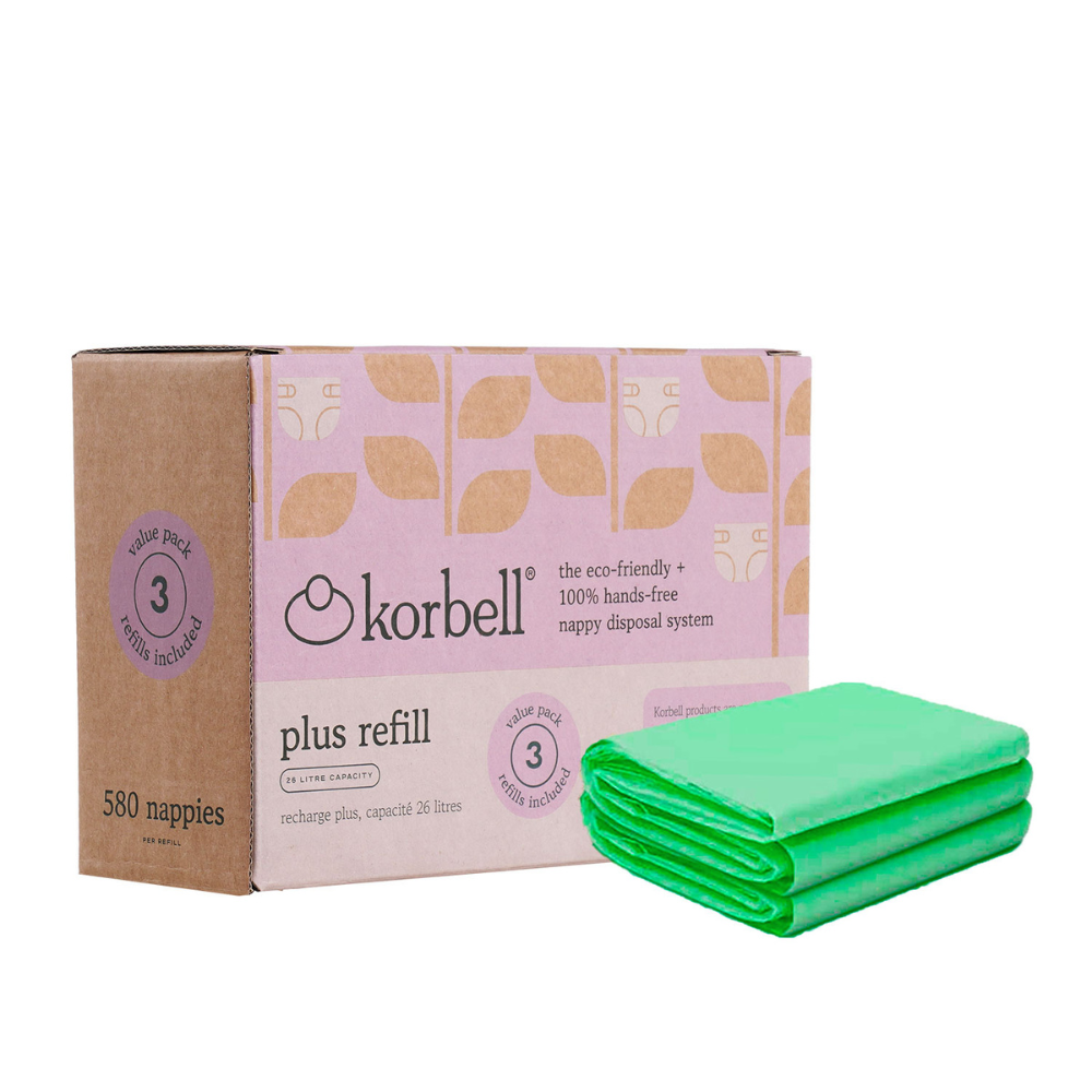 New Korbell Plus Eco Refill Liners 3 Pack - 26 Litre
