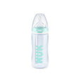 NUK First Choice Anti Colic Temperature control Bottle with Straw 300ml- Mint - ShopBaby