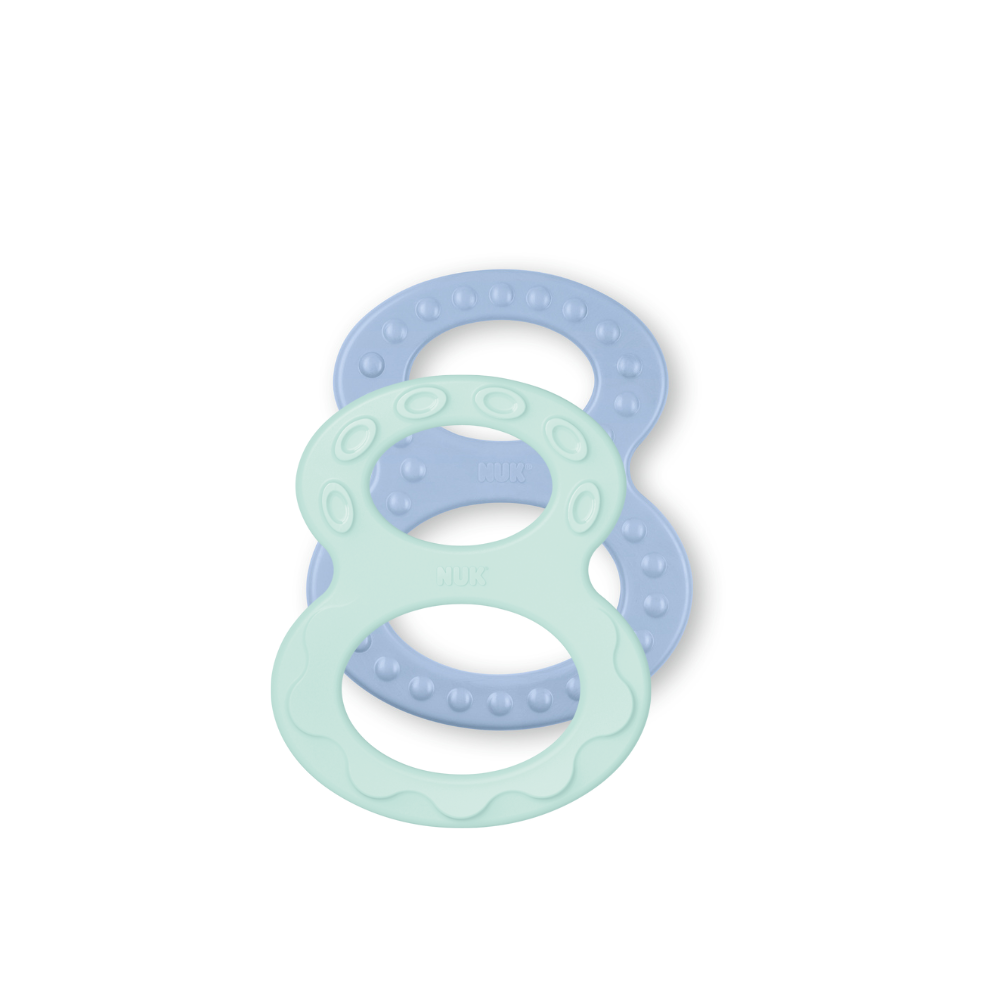 NUK Teether Ring Set - Blue
