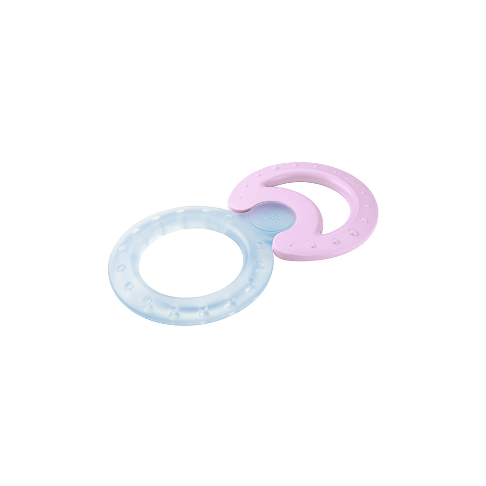 NUK Cooling Teether Ring Set - Purple - ShopBaby