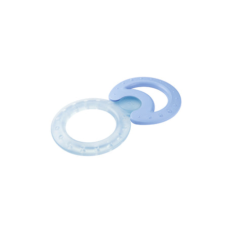 NUK Cooling Teether Ring Set - Blue - ShopBaby