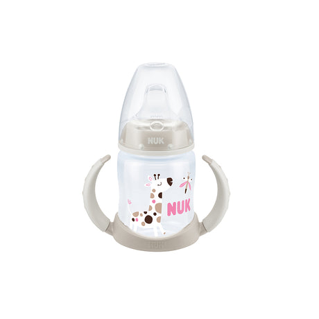 NUK First Choice Non Spill Spout Learner Bottle 150ml- Giraffe - ShopBaby