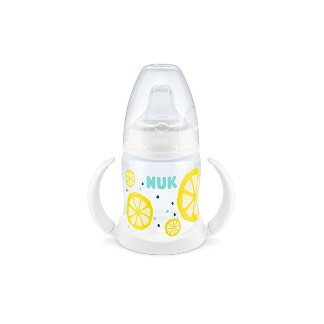 NUK First Choice Non Spill Spout Learner Bottle 150ml- Lemon Limited Edition - ShopBaby