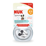 NUK Disney Space Soother Silicone 1 pack - Mickey Grey