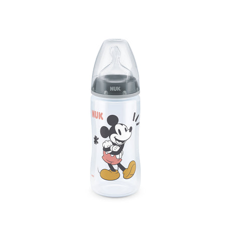 NUK Disney First Choice Temperature Control Bottle with Silicone Teat 300ML -  Mickey - ShopBaby