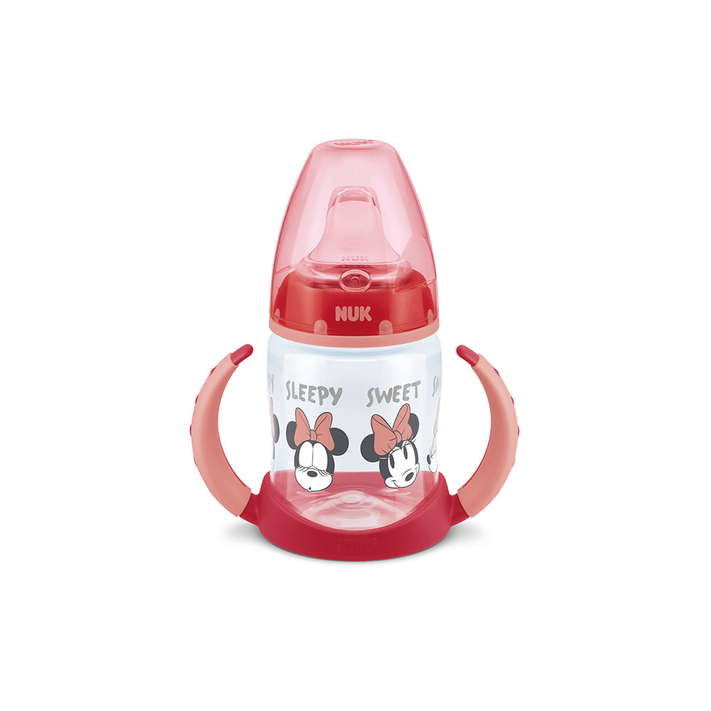 NUK Disney First Choice Learner Bottle with Non-Spill Spout - Minnie - ShopBaby