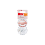 NUK Mommy Feel Silicone Soother 2 Pack - Red