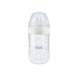 NUK Temperature Control Nature Sense Bottle with Silicone Teat 260ml Medium Hole - Bubbles - Shopbaby