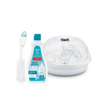 NUK Cleaning Bundle with 500ml Cleanser and Bottle Brush