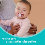 NUK Perfect Match Air Night Silicone Soother 2 Pack - Lion/Firefly