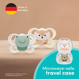 NUK Perfect Match Air Mini Soother 2 Pack - Bear/Frog