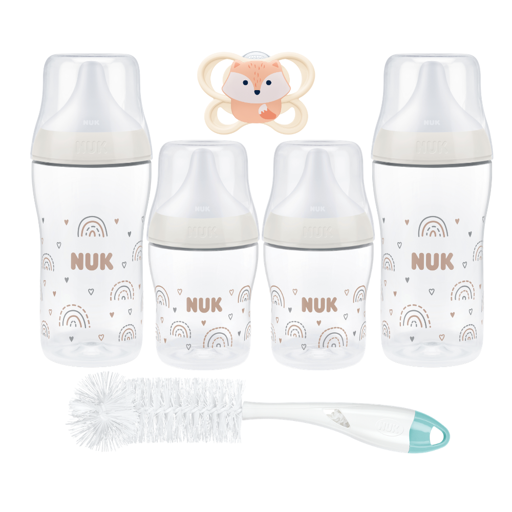 NUK Perfect Match Newborn Set - Starter Pack Rainbow