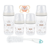 NUK Perfect Match Newborn Set - Starter Pack Rainbow