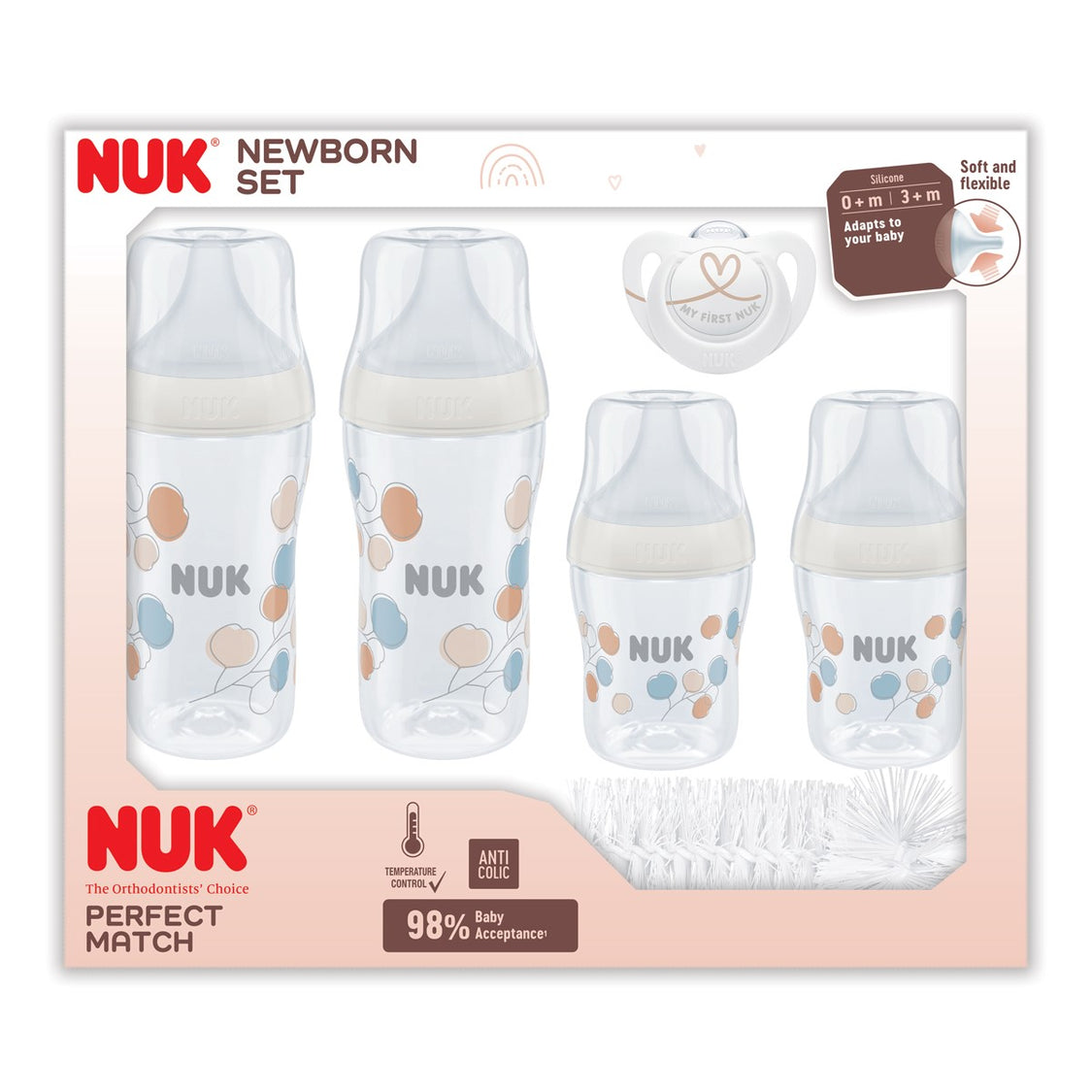 Perfectmatch Pack NUK Baby Bottles: Ultimate Feeding Comfort | Shop Now