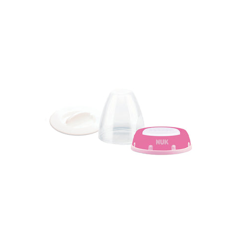NUK First Choice Bottle Cap Replacement Set  - Pink - ShopBaby