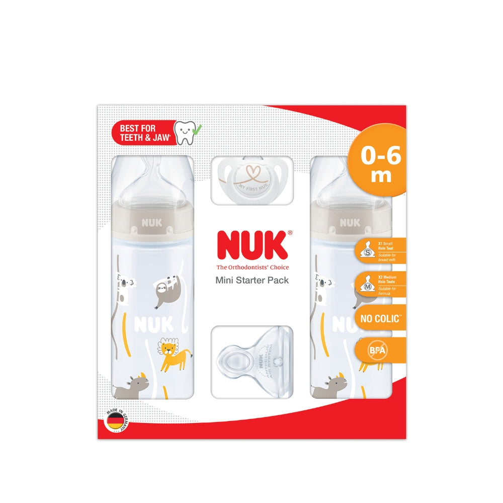 NUK MINI First Choice Starter Pack - Safari