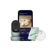 Owlet Dream Sock & FREE Cam 2 Sage Bundle - FDA-Cleared Baby Monitor