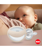 NUK Mommy Feel Silicone Soother 2 Pack - Red