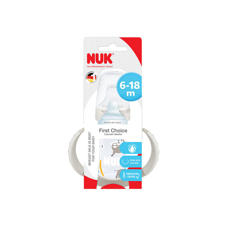 NUK First Choice Non Spill Spout Learner Bottle 150ml - Safari