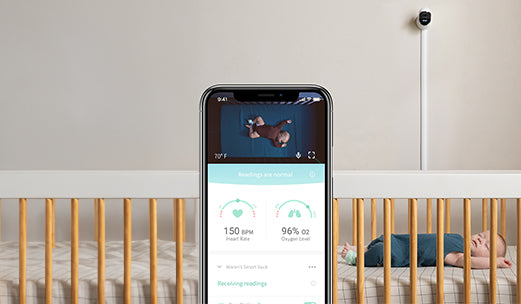 Owlet Baby Monitor Duo - Smart Sock 3 and Cam 2 - Sleepy Sage