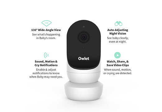 Owlet Baby Monitor Duo - Smart Sock 3 and Cam 2 - Sleepy Sage